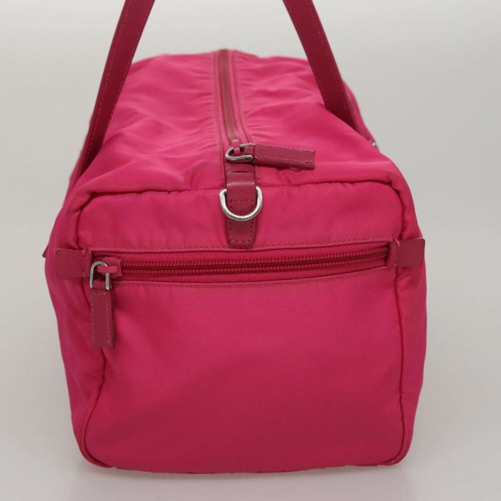Prada Tessuto Pink Synthetic Handbag (Pre-Owned) - Picture 4 of 16